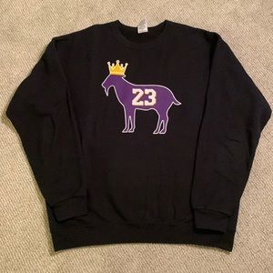 Lebron James Lakers Crew Sweatshirt